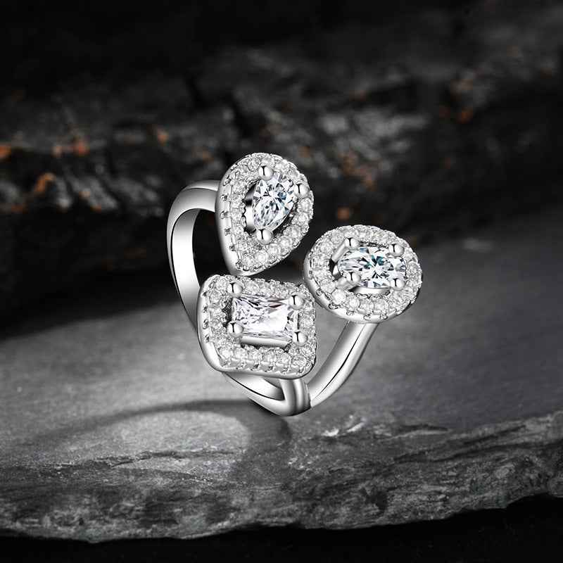 Eye of Crystal Adjustable Opening Jewelry - Vizimy