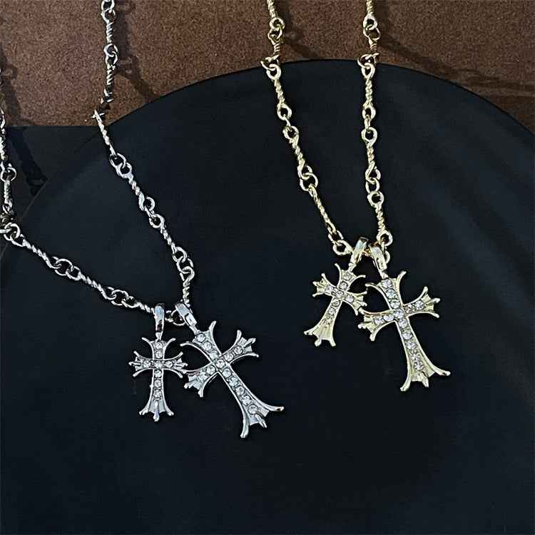 Vintage Cross Necklace - Timeless Elegance for Every Occasion - Vizimy