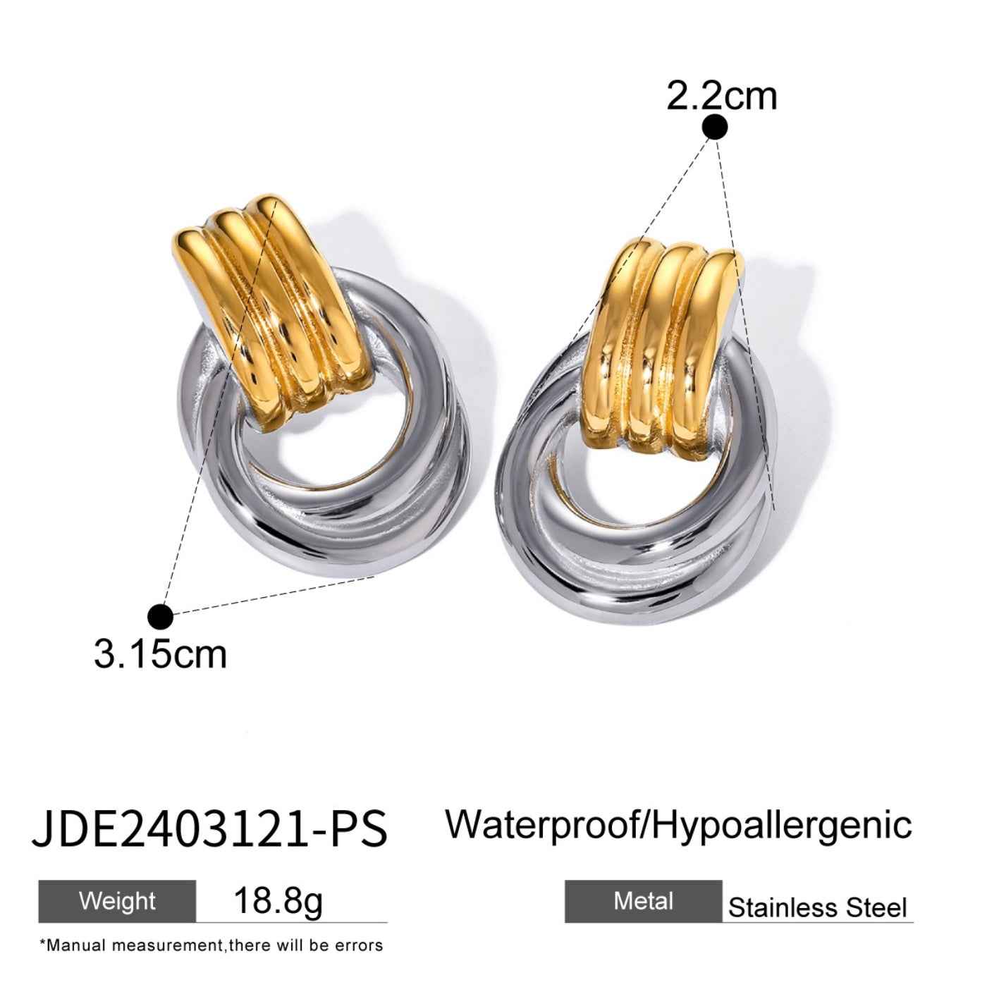 Winding Trendy Earrings - Stylish and Modern Accessories for Every Occasion - Vizimy