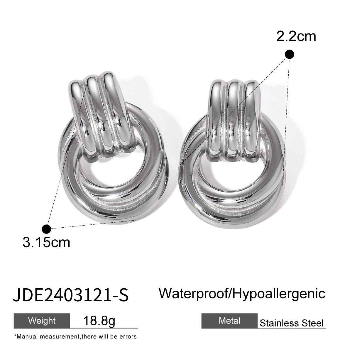 Winding Trendy Earrings - Stylish and Modern Accessories for Every Occasion - Vizimy