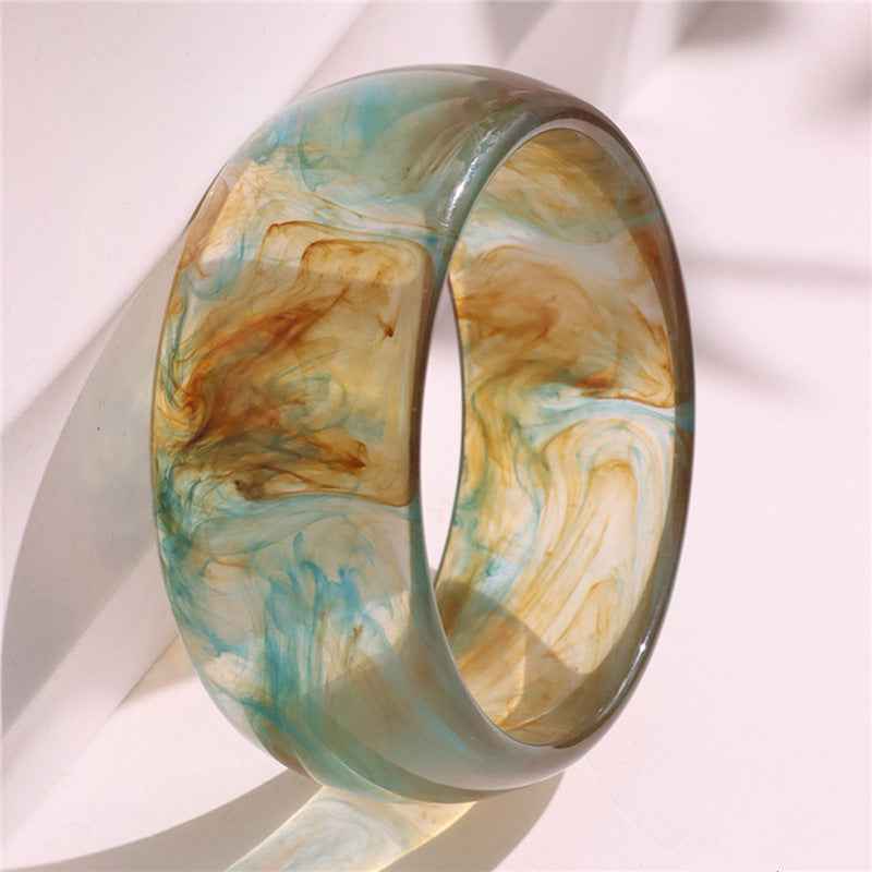 Geometric Acrylic Bracelet - Irregular Simple Design - Vizimy