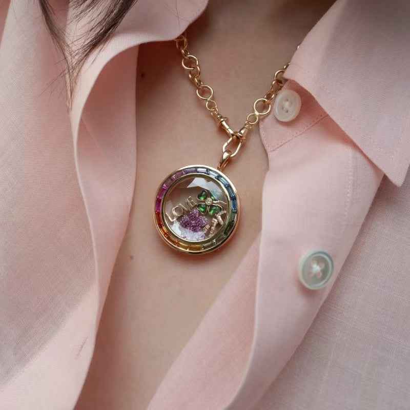 Vizimy™ Locket Necklace - Elegant Personalized Jewelry for Every Occasion（副本）